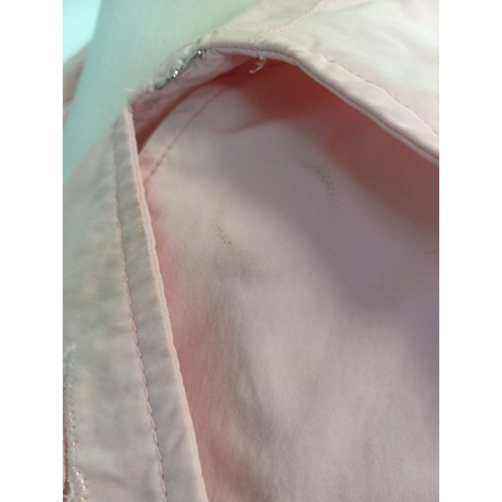 Lauren Ralph Lauren Belted Trench Coat Pink Size Medium - Picture 5 of 7